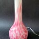 Vintage glass lamp foot Italy by Carlo Moretti