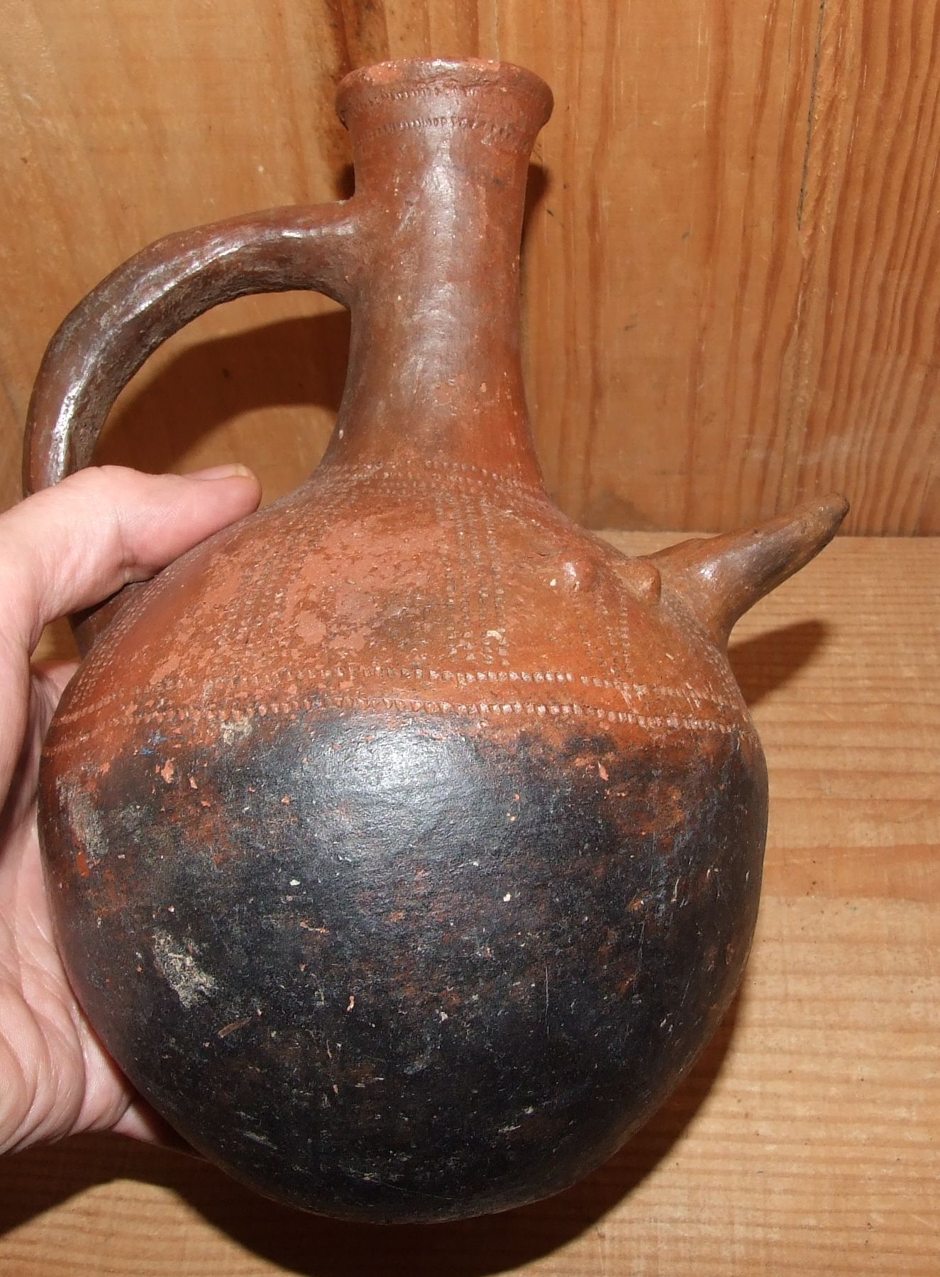 African terracotta pitcher Ivory Coast