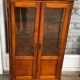 Vitrine en merisier