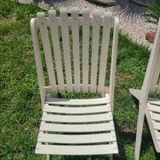 Chaise de jardin vintage années 1970 pliante