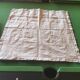 Pair of antique linen pillowcases with monogram