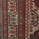 Vintage Turkish hallway rug 90x414 cm