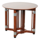 Beautiful round Art Deco design side/coffee table