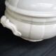 Old soup tureen Sarreguemines ivory