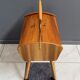 Sewing box on legs and wheels