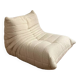 Togo Ligne Roset armchair by Michel Ducaroy in ecru bouclette