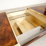Cofee table with hidden bar by Maison Lancel
