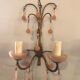 Wall light pair Murano 1950