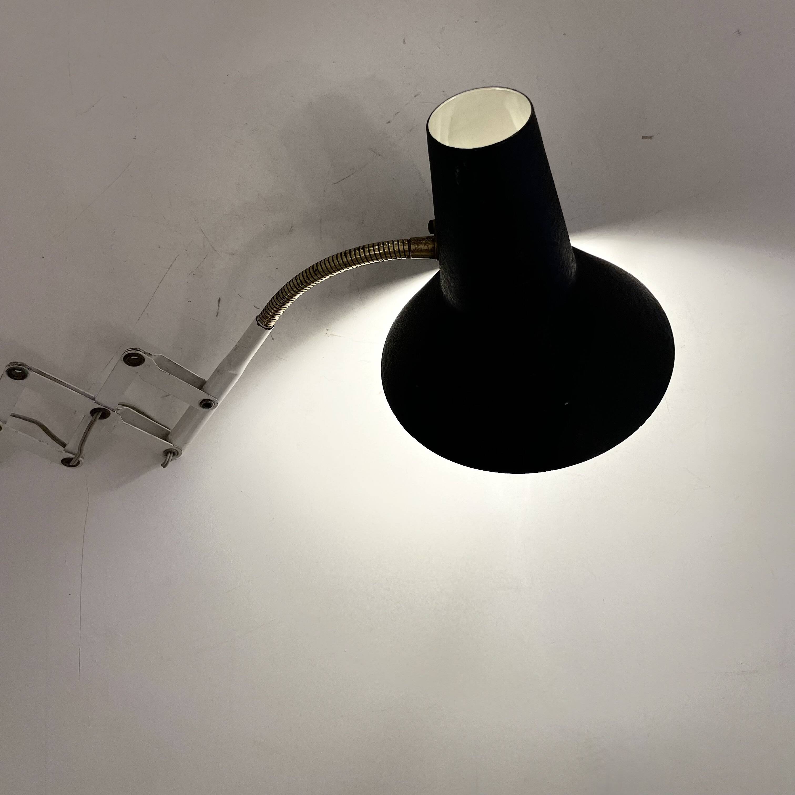 Scissor Wall Lamp att. to Hala Zeist, 1960s