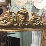 Large pedimented mirror
