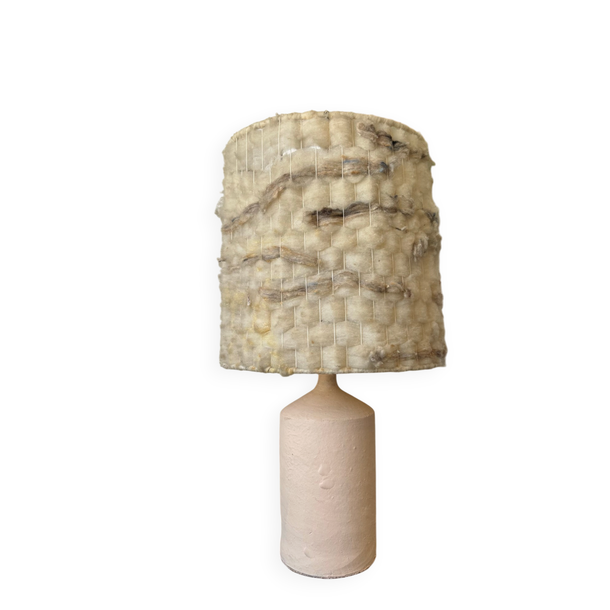Ceramic wool lamp from the 1960s.