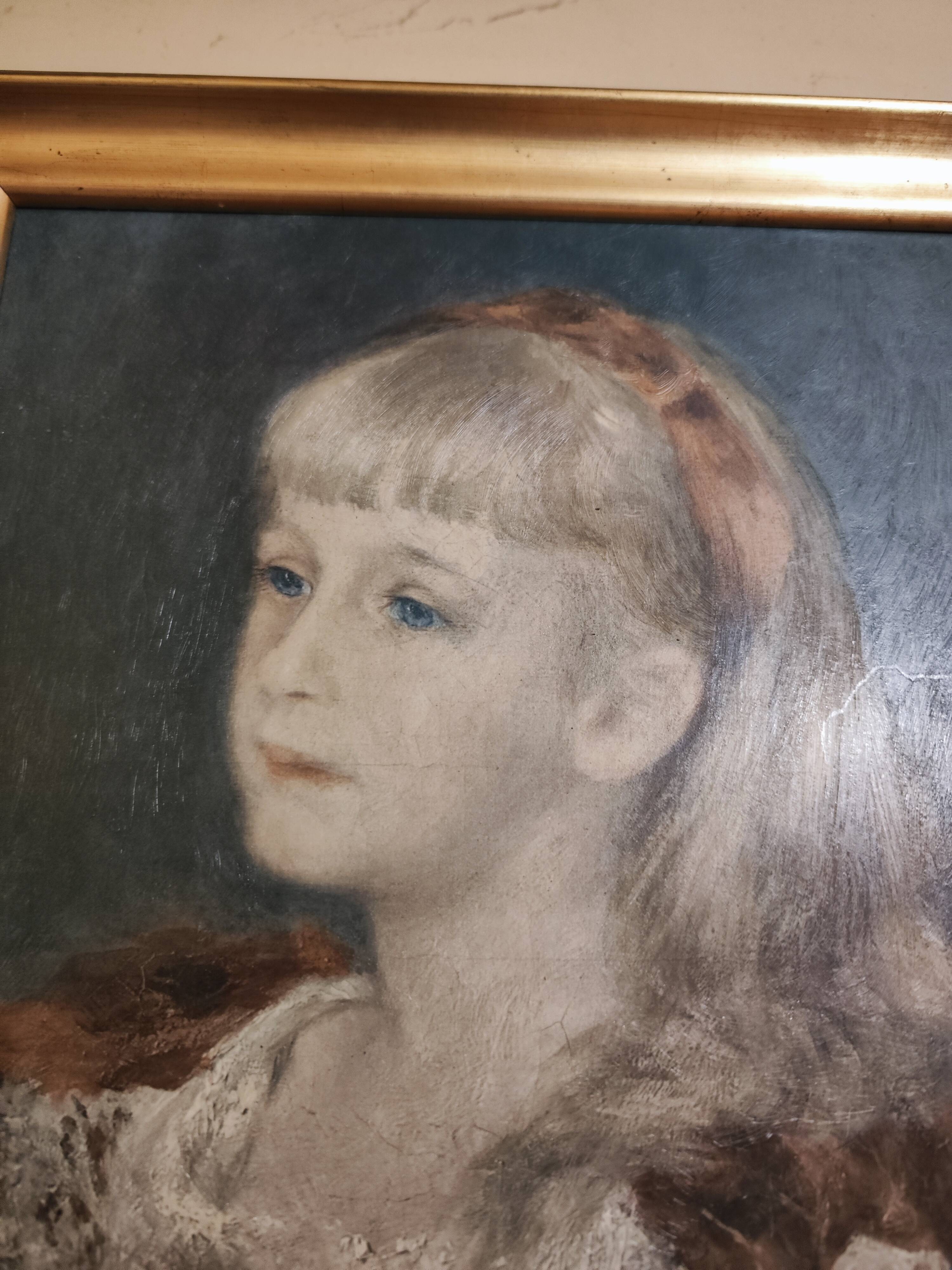 Old painting reproduction Renoir.