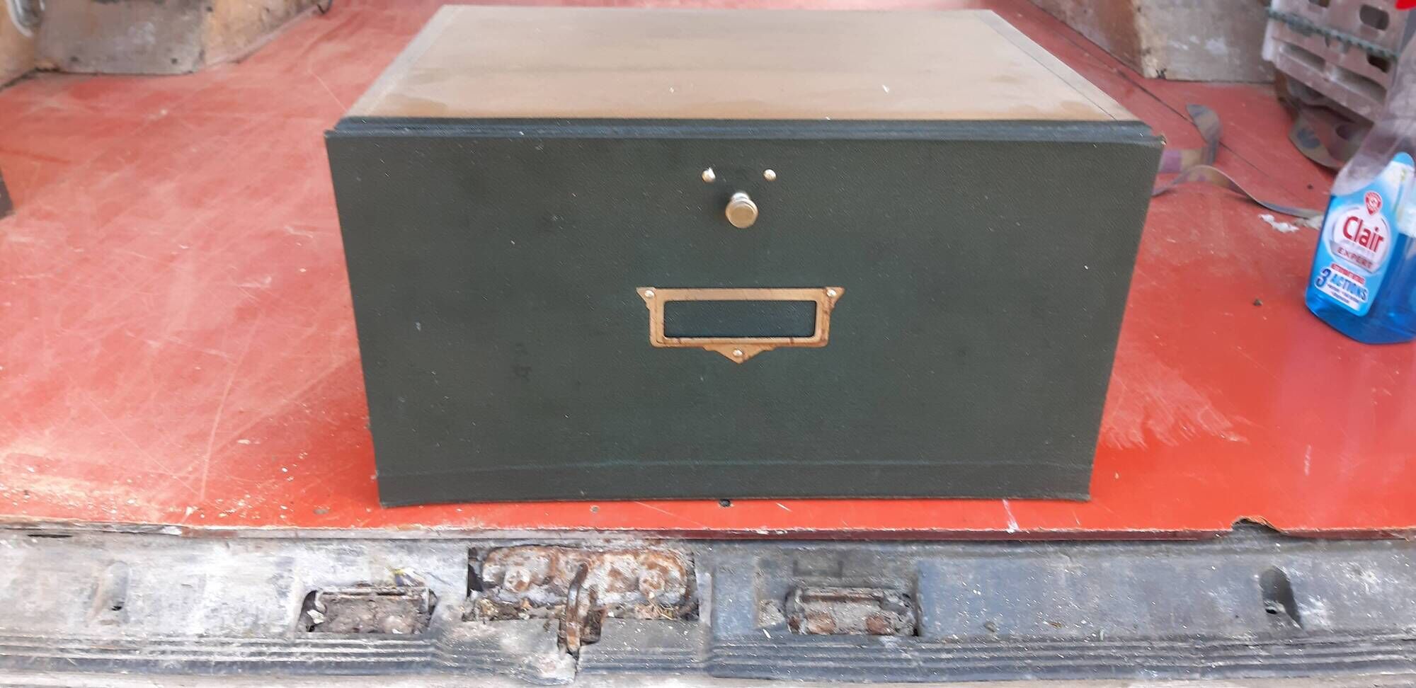 Furniture of trade bank commerce administration office notary cardboard 1930