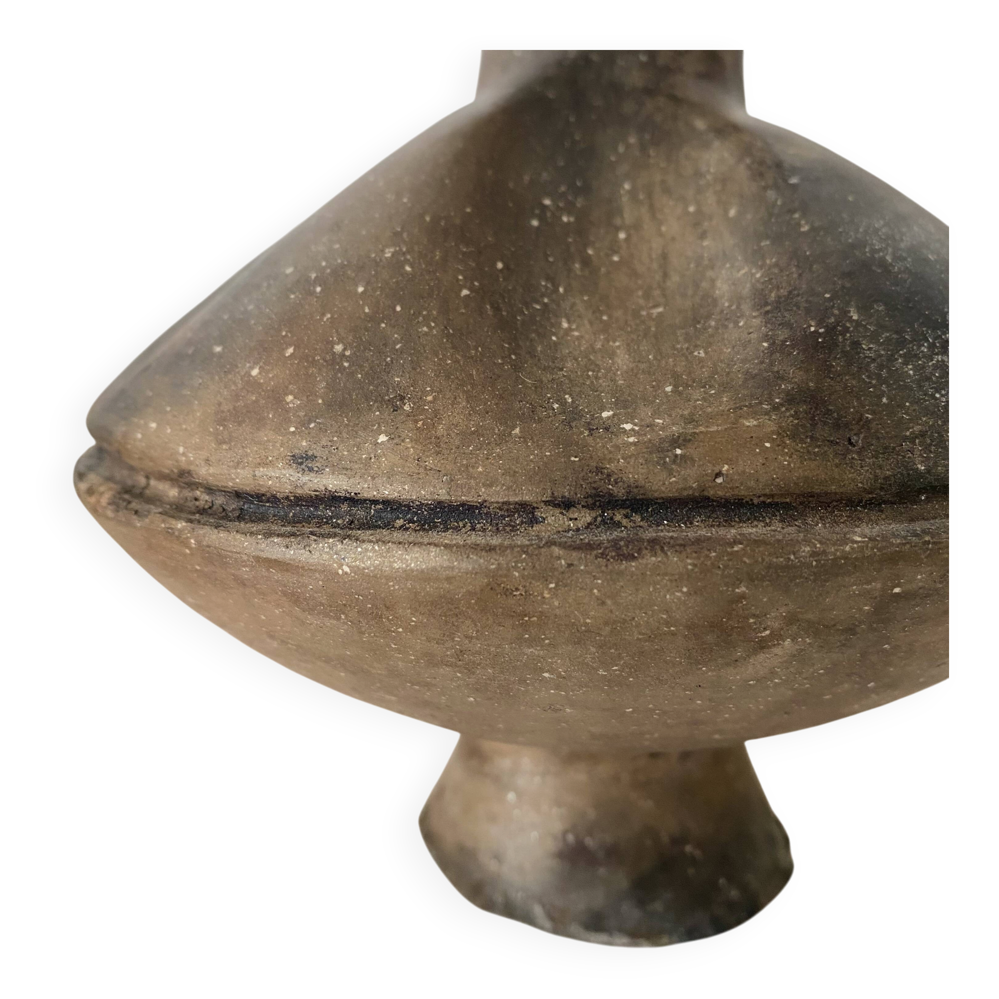 Ceramic vase, ethnic spirit, 1970s