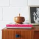 wooden box mid century