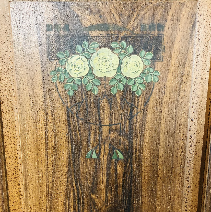 Antique art deco cabinet