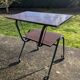 Vintage 50s 60s design rolling serving table