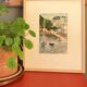 Original framed watercolor