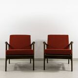Mid Century Modern Armchairs By Sfm, Poland, 1960s, set of 2