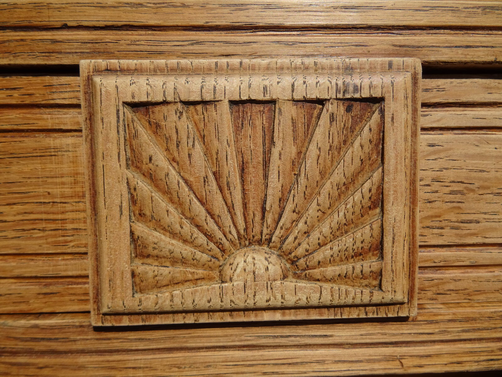 Parisian buffet in solid oak