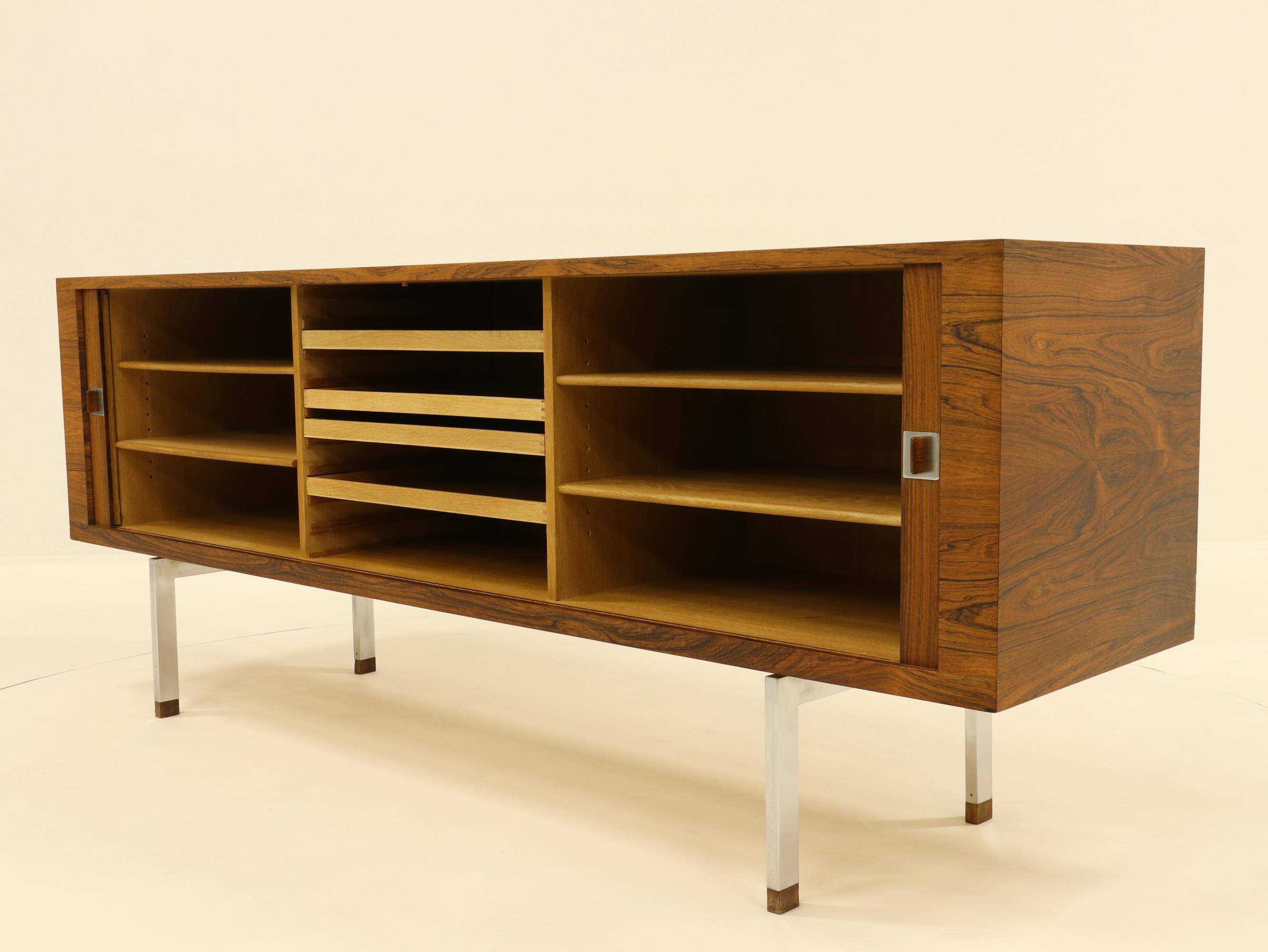 Sideboard Model RY 25 President in Rosewood by Hans Wegner, Denmark, 1960s
