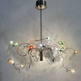 Harco Loor style Strawberry design hanging lamp , 1990’s