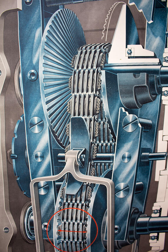 Poster "gear mechanism" 1969