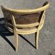 1920s cane armchair