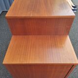 Vintage bar fridge cabinet