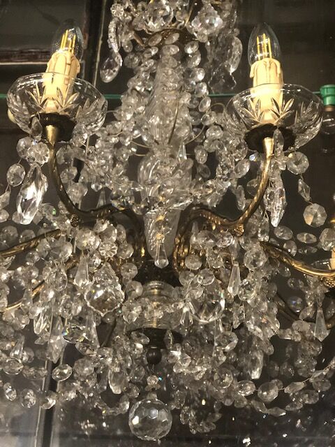 Candle with tassels 8 lights