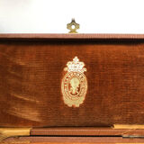 6 small silver metal spoons