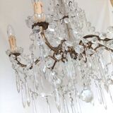 Bronze crystal chandelier style - Haussmanian - chic decor