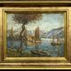 20th century french school by reboulet (?): oil on canvas