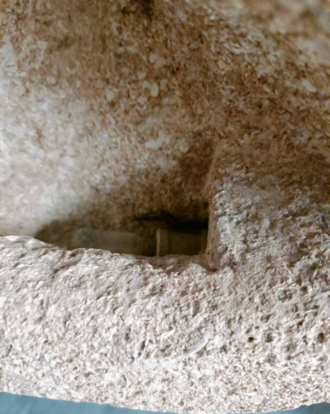 Stone lamp from the Pont du Gard, Albert Tormos