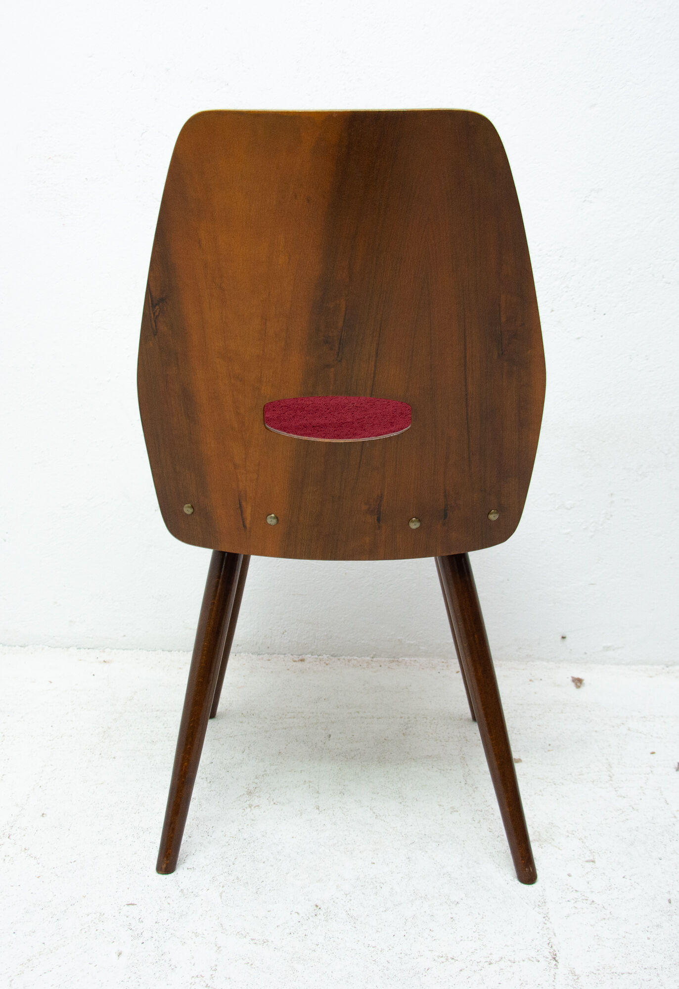 Lot de 4 chaises conçues par Frantisek Jirák pour Tatra Pravenec