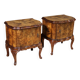 Paire de tables de chevet italiennes du XXe siècle