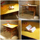 Vintage rattan office