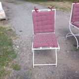 Iron garden furniture