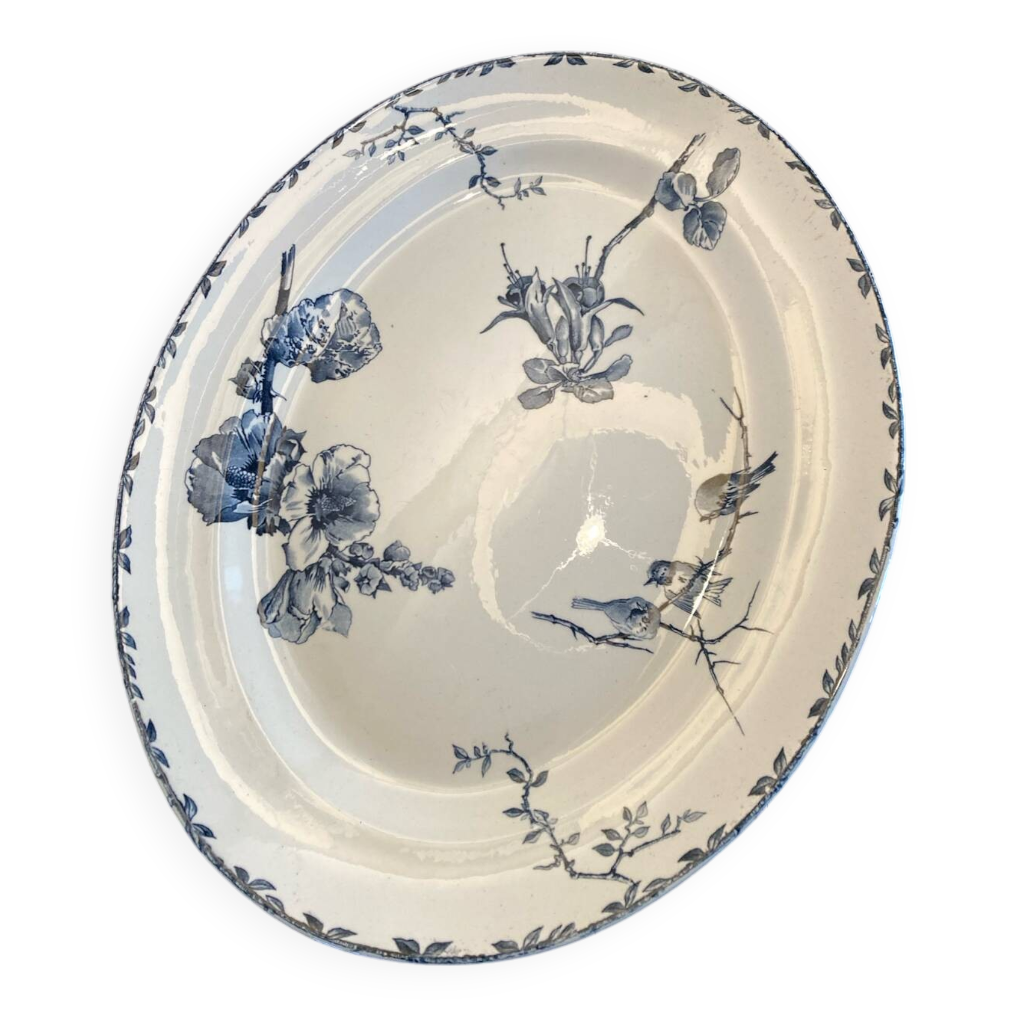 Oval plate iron earth Grand Depot Spring Oxford