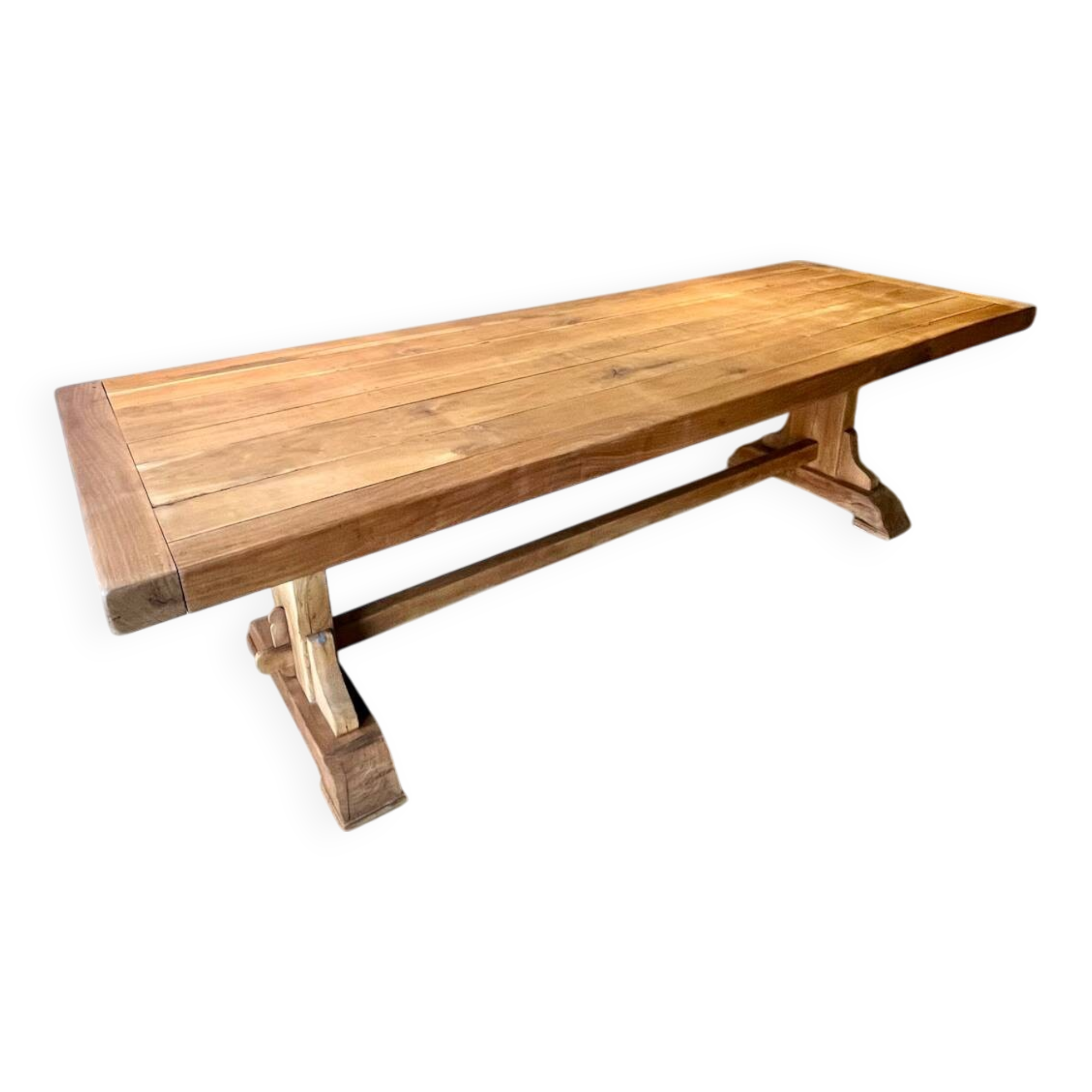 Monastery style farmhouse table