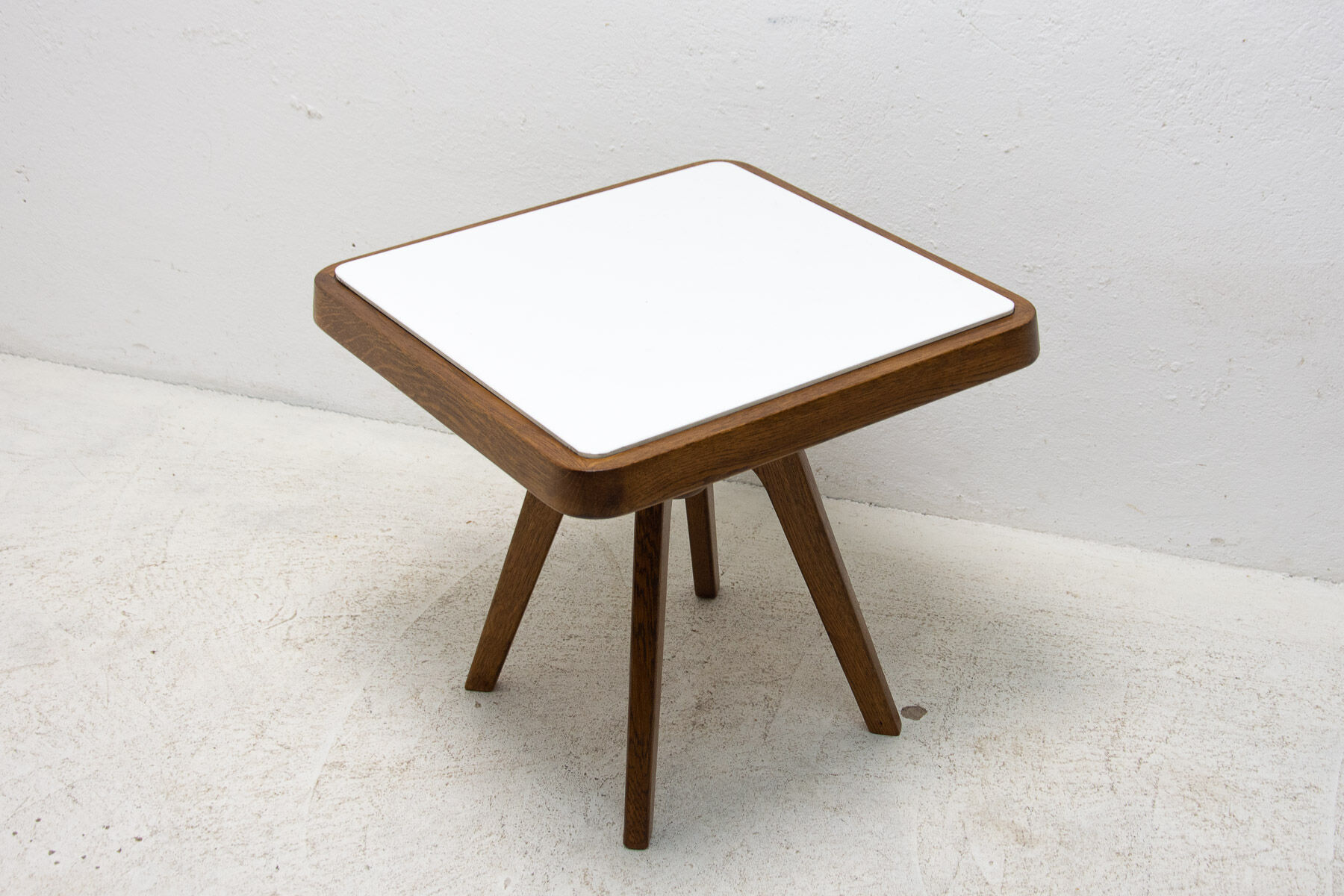 Mid century small side table or stool by Krásna Jizba, 1960´s