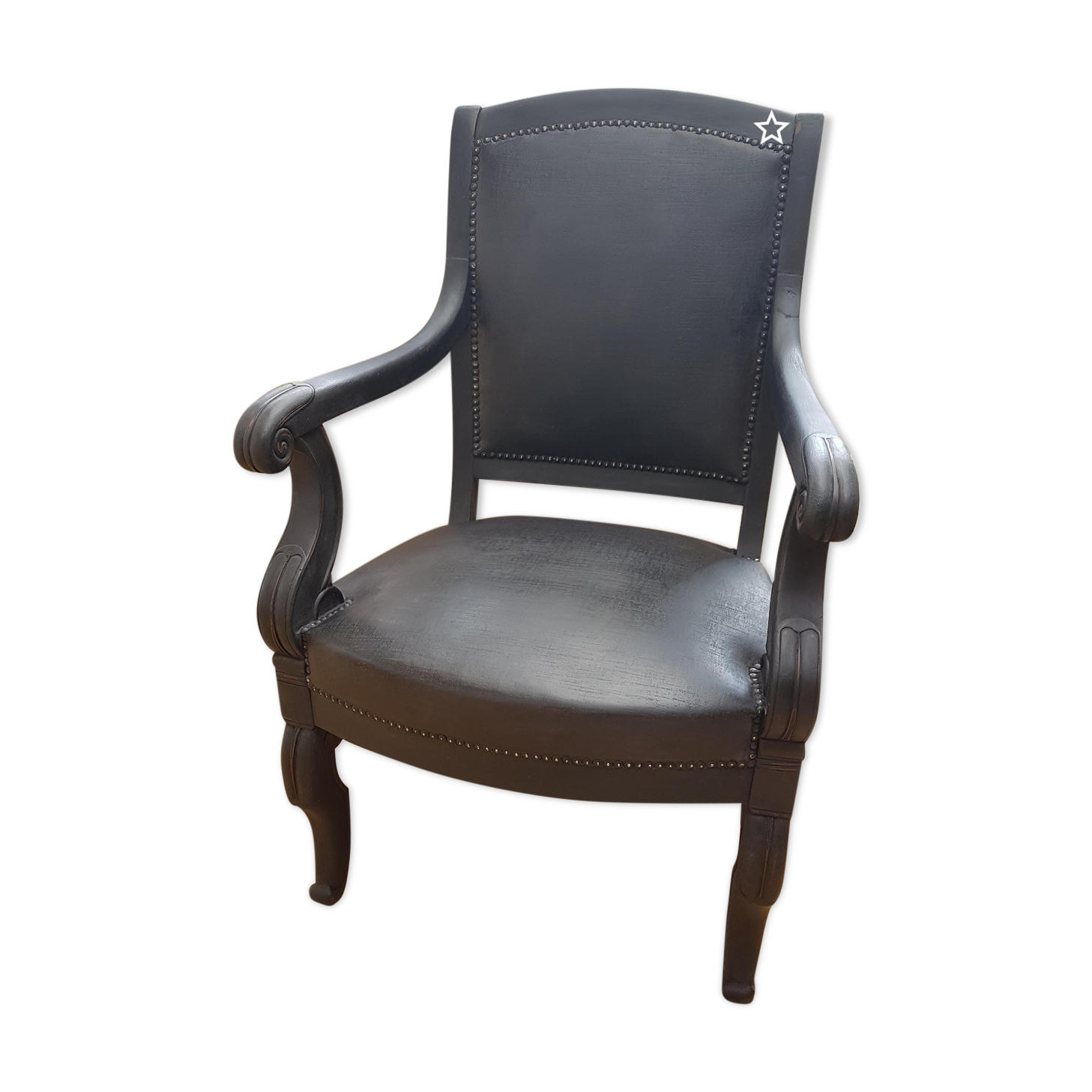 "Restoration" style armchair
