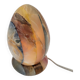 Lampe "oeuf" en onyx
