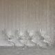 Ensemble rare de 4 chaises sculpturales en Lucite par Michel Dumas