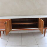 Enfilade design scandinave vintage en teck