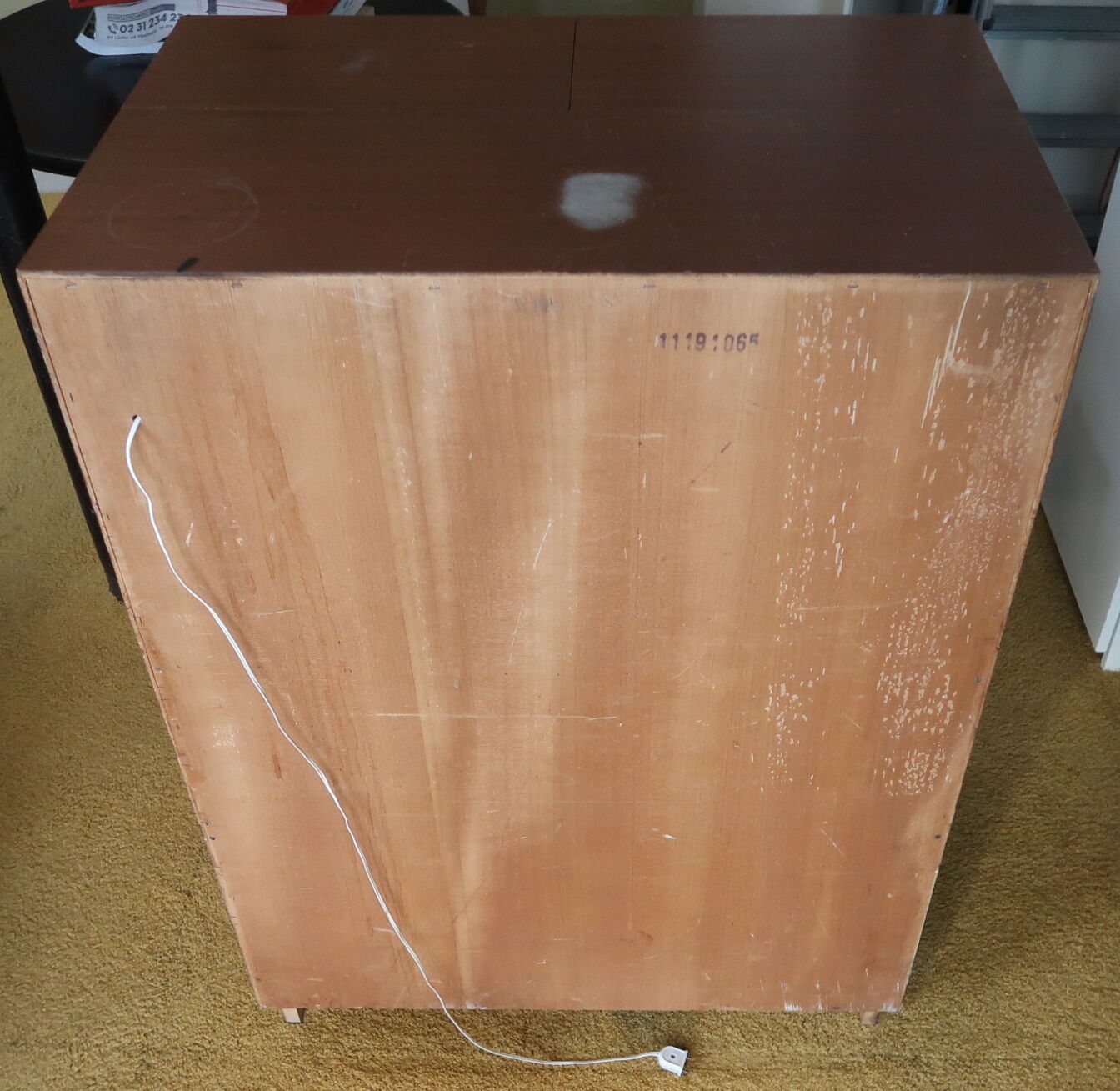 Office trunk Magic Box wood veneer design