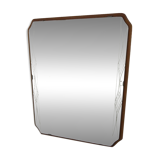 Scandinavian pine mirror, Sweden, 1950, 52cm x 52cm