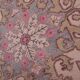 Vintage Turkish rug from Oushak, hand-woven 132x216 cm