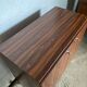 Storage cabinet 2 doors 2 shelves in veneer of rosewood vintage 1950
