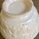 Beige bowl flower pattern
